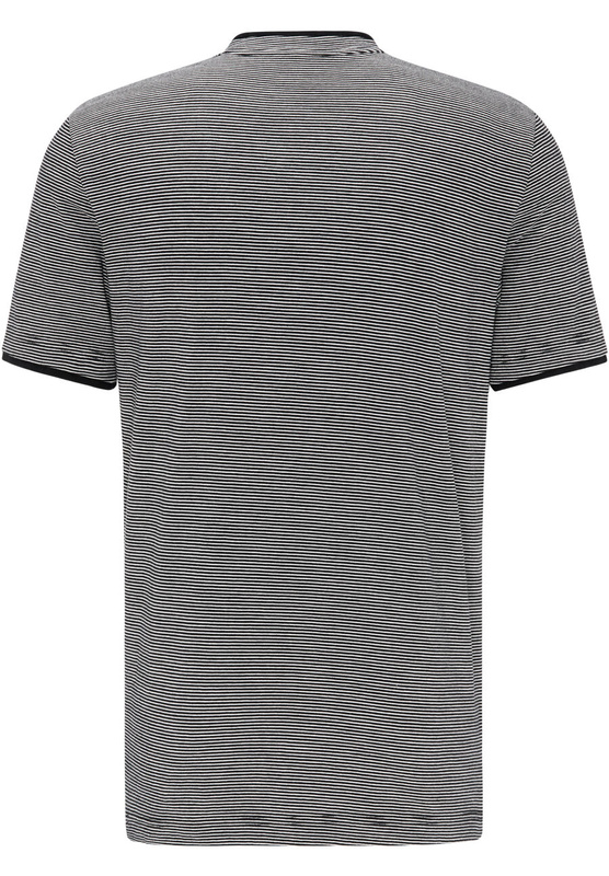 MUSTANG ALEX H HENLEY MĘSKI T-SHIRT KOSZULKA Z KRÓTKIM RĘKAWEM SOHO STRIPE 1008661 11478