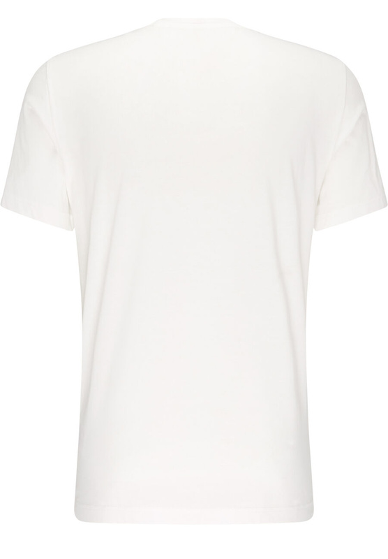 MUSTANG ALEX C PRINT MĘSKI T-SHIRT KOSZULKA Z KRÓTKIM RĘKAWEM LOGO NADRUK CLOUD DANCER 1007863 2020