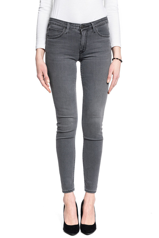 DAMSKIE SPODNIE JEANSOWE LEE SCARLETT RAVEN GREY L526YGCE 112111950