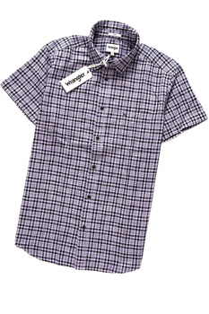 WRANGLER SS 1PKT SHIRT HEIRLOOM LILAC W5881OPGE 112129596