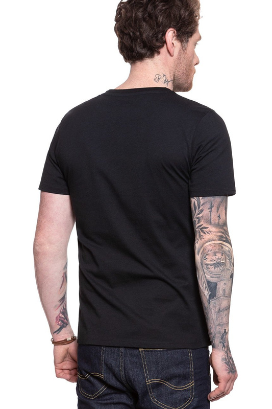 KOSZULKA LEE LOGO TEE BLACK L62AAI01 112114426