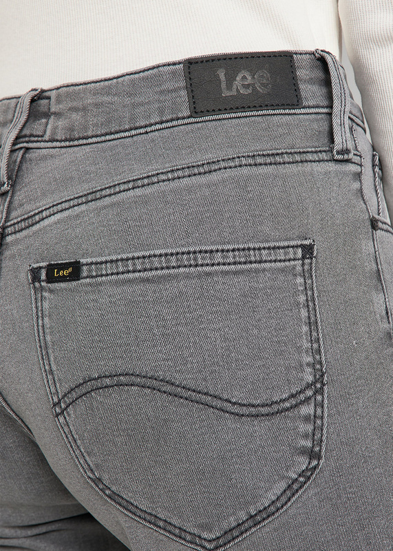 LEE MARION STRAIGHT DAMSKIE SPODNIE JEANSOWE GREY HOLLY L301PJSN 112139761