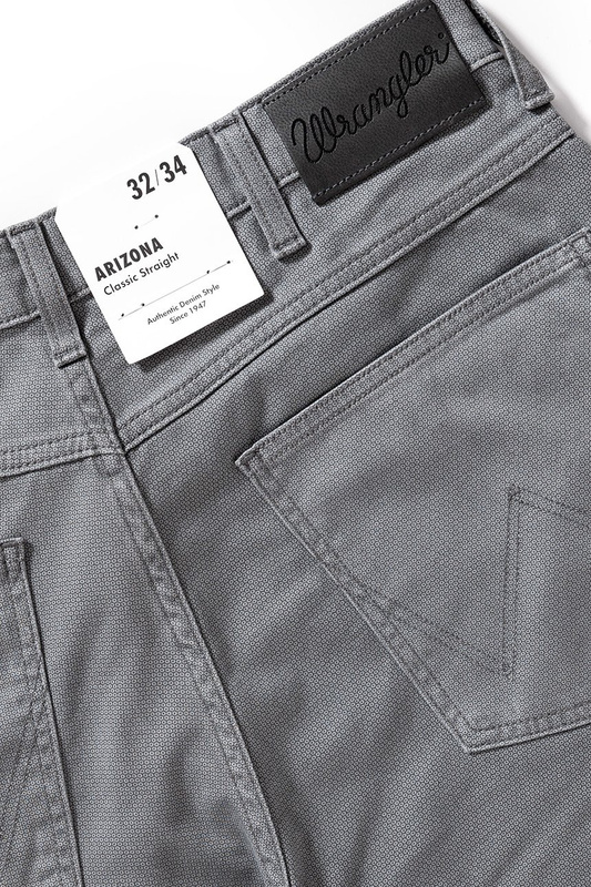 WRANGLER SPODNIE MĘSKIE ARIZONA MONUMENT GREY W12OHJ68B 112126357