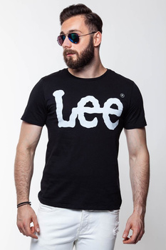 LEE T SHIRT LOGO TEE BLACK L64CAI01