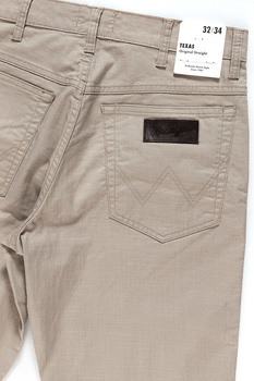 WRANGLER SPODNIE MĘSKIE TEXAS PLAZA TAUPE W12197188 112126074