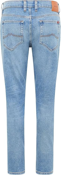 Męskie Spodnie Jeansowe Mustang Style Toledo Tapered Denim Blue 1016326 5000 314