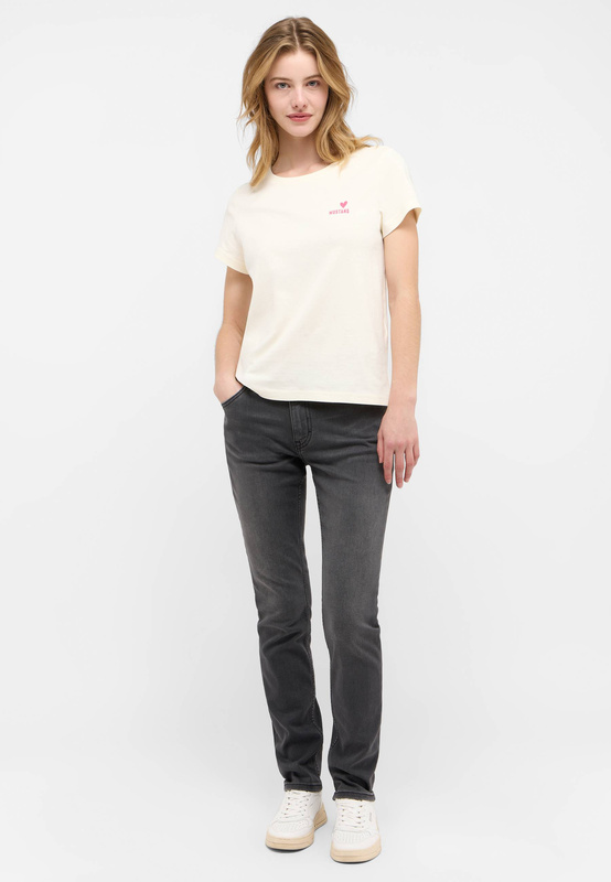 Damskie Spodnie Jeansowe Mustang Style Rebecca Slim Denim Black 1016089 4000 882
