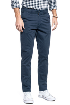 SPODNIE MĘSKIE WRANGLER CHINO NAVY W16LWA114 112127325