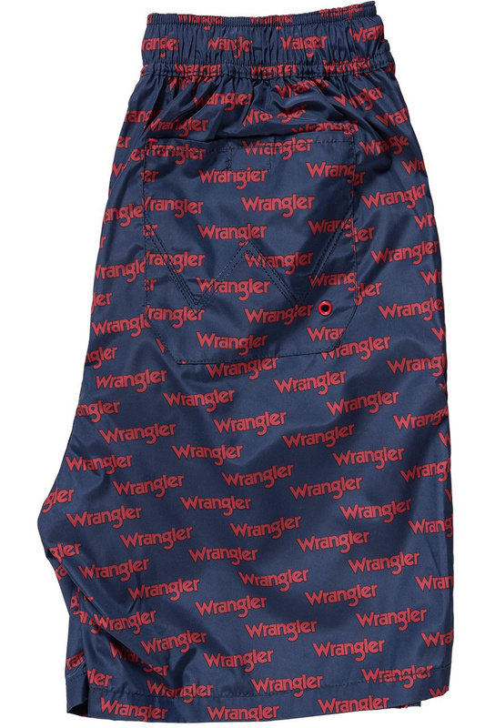 SPODENKI MĘSKIE WRANGLER SWIM SHORT SCARLET RED W4B01V9UU 112129078