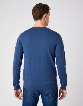 WRANGLER CREW KNIT DARK DENIM W8A02PXTG 112141657