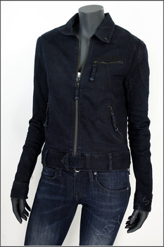 DAMSKA KURTKA JEANSOWA WRANGLER ADVANCED FLAT JACKET W440QC072      $    