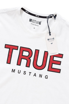 MUSTANG T SHIRT Alex C Print CLOUD DANCER 1008702 2020