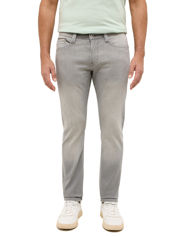 Męskie Spodnie jeansowe Mustang Style Oregon Slim K Denim Grey 1016432 4500 312