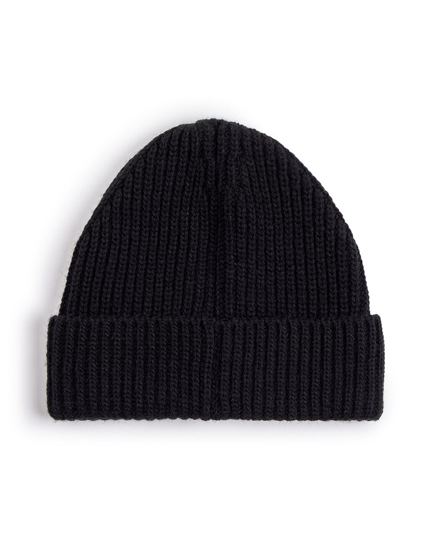 WRANGLER RIB BEANIE MĘSKA CZAPKA ZIMOWA CIEPŁA BLACK 112344026 W0L1011936