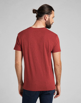 LEE ULTIMATE POCKET TEE MĘSKI T-SHIRT FIRED BRICK L66JWTTM 112140555