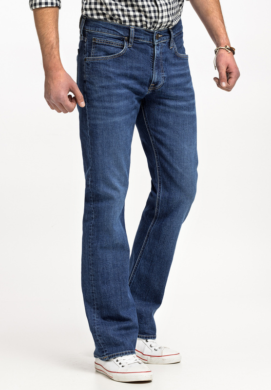 LEE TRENTON MĘSKIE SPODNIE JEANSOWE JEANSY DŻINSY DARK STONE L709KNSI 112324009