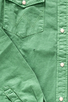 WRANGLER WESTERN SHIRT FAIRWAY GREEN W5965MV1Q