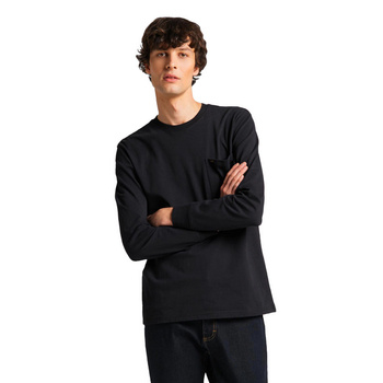 LEE LS POCKET TEE REGULAR FIT MĘSKI LONGSLEEVE KOSZULKA LOGO BLACK L64QSW01 112115878