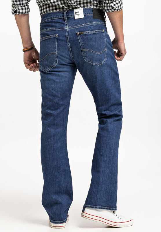 LEE TRENTON MĘSKIE SPODNIE JEANSOWE JEANSY DŻINSY DARK STONE L709KNSI 112324009