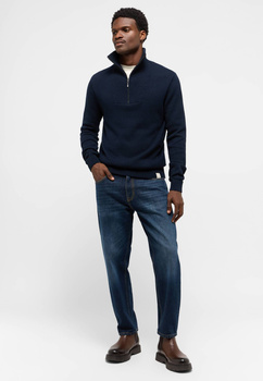 Męski Sweter Mustang Eastvale Dark Sapphire 1015802 4136