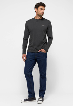 Męskie Spodnie Jeansowe Mustang Style Oregon Slim Denim Blue 1015864 5000 940