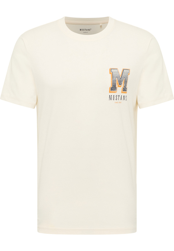 Męski T-Shirt Mustang Style Austin Whisper White 1016868 2013