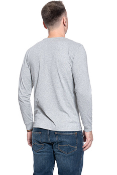 MĘSKI LONGSLEEVE LEE SEASONAL 70S LOGO GREY MELE L62OFQ37 112114755