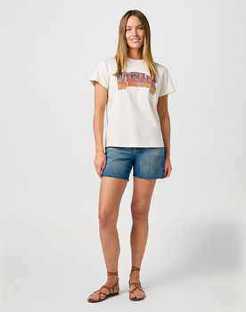 WRANGLER DAMSKIE SPODENKI JEANSOWE WRANGLER COWBOY SHORT 3 INCH SIERRA 112362697