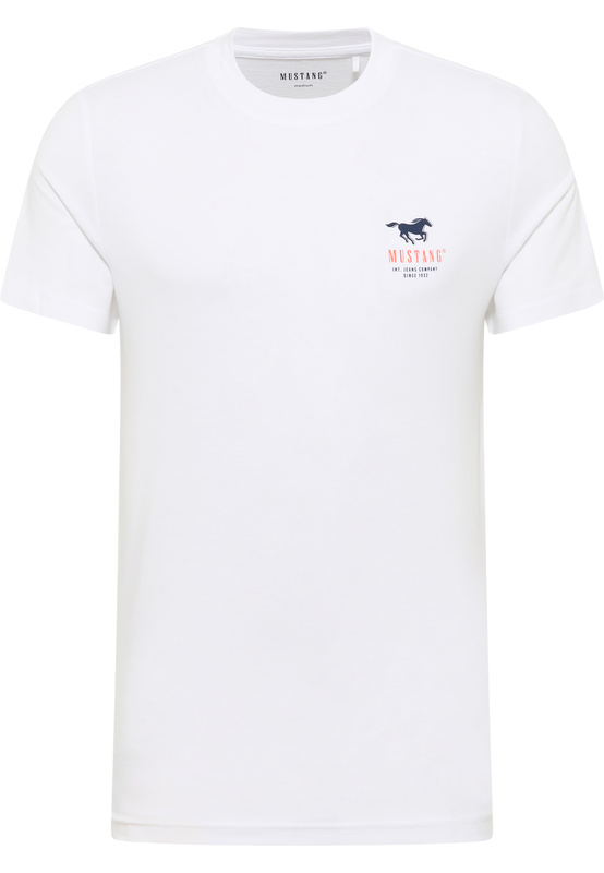 Męski T-Shirt Mustang Style Austin Bright White 1016494 2007