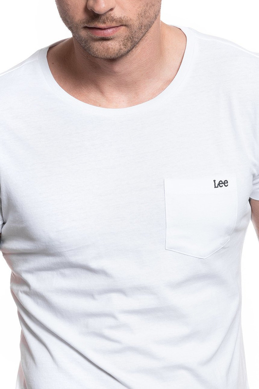 LEE ELONGATED TEE BRIGHT WHITE L61KEPLJ 112113913