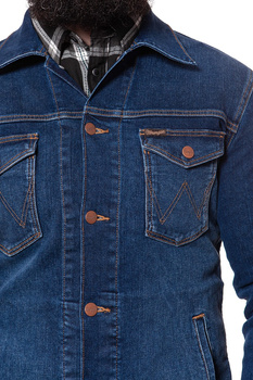 KURTKA JEANSOWA WRANGLER REGULAR JACKET SWING W443K3TK7 112128866