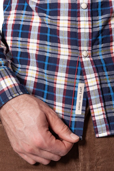 LEE WESTERN SHIRT BRIGHT NAVY L643ZACF