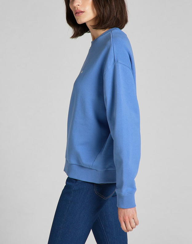 LEE CREW SWS DAMSKA BLUZA KLASYCZNA BLUE YONDER L53LRYSV 112140250
