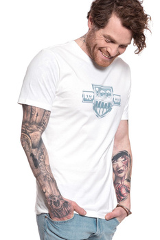 LEE T SHIRT SEASONAL LOGO TEE WHITE CANVAS L61QFERR 112114007