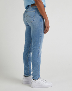 LEE SCARLETT HIGH DAMSKIE SPODNIE JEANSOWE JEANSY DŻINS RUSHING IN LIGHT L626GUB43 112333697