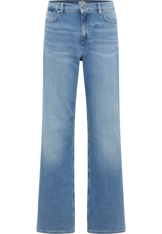 Damskie Spodnie jeansowe Mustang Style Madison Wide Denim Blue 1016554 5000 412