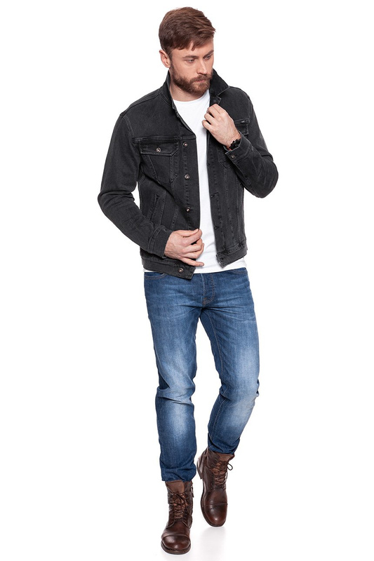 MUSTANG New York Jacket DENIM BLACK 1006709 4000 883