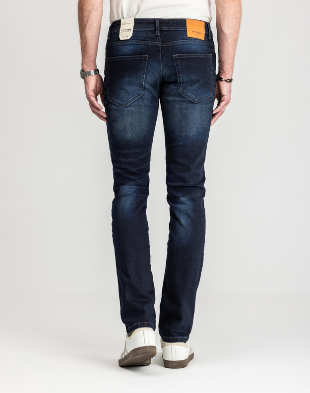 Męskie Spodnie Jeansowe Marcus Felix Jeans 2117 Twilight Blue 14-200208