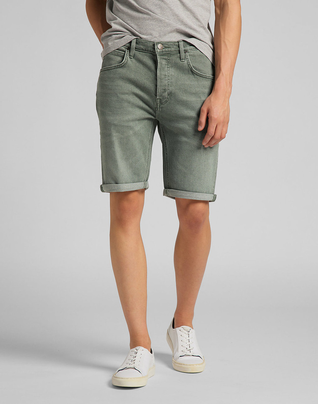 SZORTY MĘSKIE LEE 5 POCEKT SHORT FADED KHAKI L73ENSUU 112120499