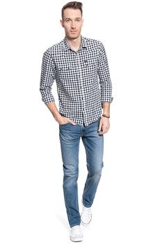 LEE DAREN ZIP FLY MĘSKIE SPODNIE JEANSOWE BROKEN BLUE L707DXSX 112118100