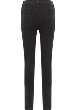 Damskie Spodnie jeansowe Mustang Style Georgia Super Skinny Denim Black 1015553 4000 802