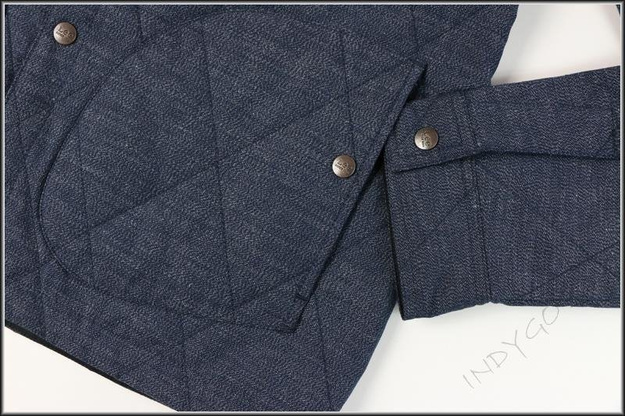 LEE QUILTED OVERSHIRT NAVY L66REN35      $    