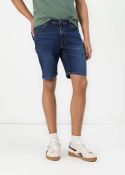 WRANGLER MĘSKIE SPODENKI JEANSOWE WRANGLER TEXAS SHORTS VINTAGE STORM 112362313