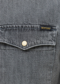 Męska Koszula Mustang Style Duver Denim Black 1016957 4000 300