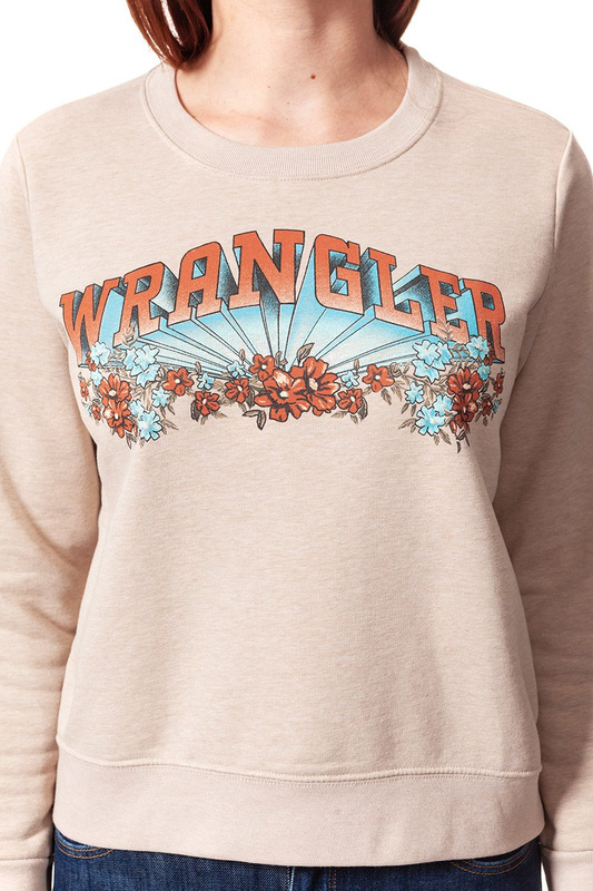 BLUZA WRANGLER DAMSKA BLUZA WRANGLER DAMSKA BEIGE MELE W6077IMWC 112130445