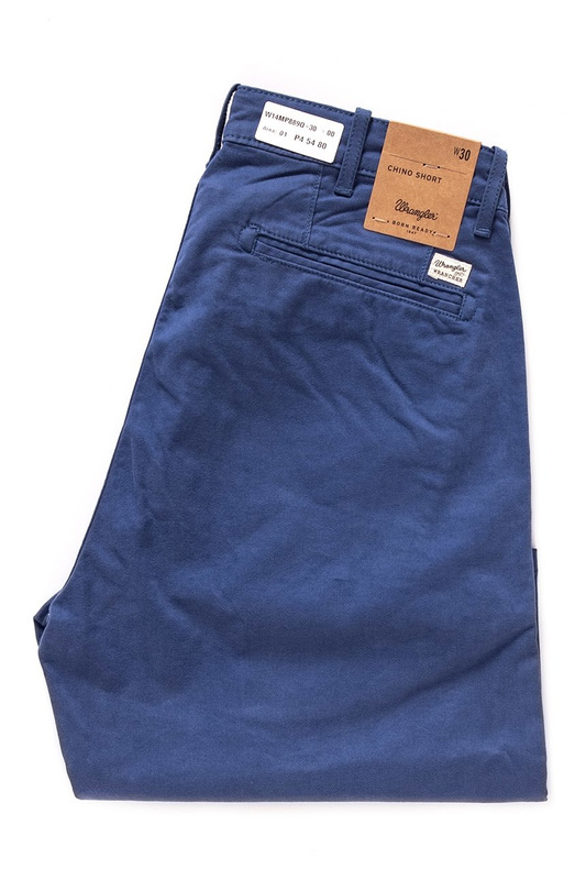 WRANGLER CHINO SHORT TWILIGHT BLUE W14MP889Q 112126652