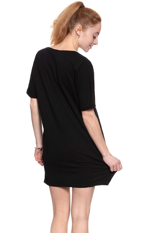 DAMSKA SUKIENKA WRANGLER TEE DRESS BLACK W903LEM01 112132417