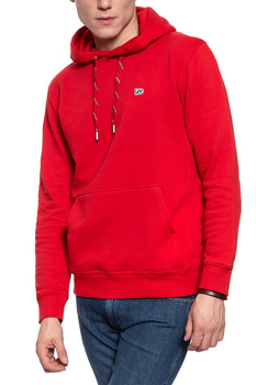 BLUZA LEE HOODIE SWS WARP RED L82HTJKG 112122050