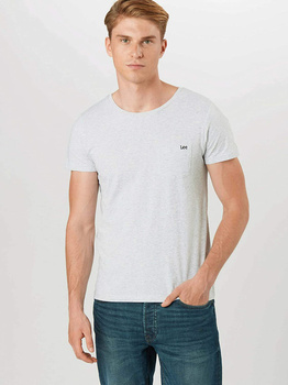 MĘSKI T-SHIRT LEE LEE POCKET TEE SHARP GREY MELE L65YBC03 112116266