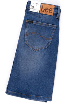SPÓDNICA JEANSOWA LEE A LINE SKIRT BLUE DROP L38NROEM 112108295